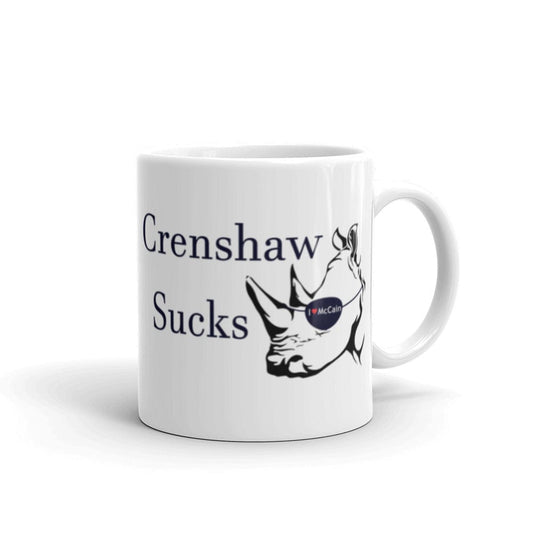 FreedomKat Designs Mug Dan Crenshaw Sucks