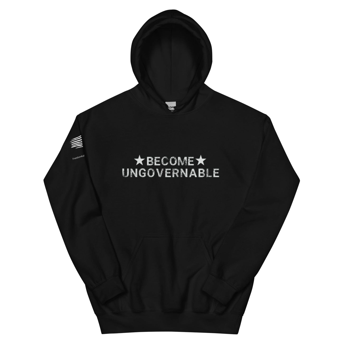 FreedomKat Designs Hoodie Black / S Become Ungovernable Hoodie