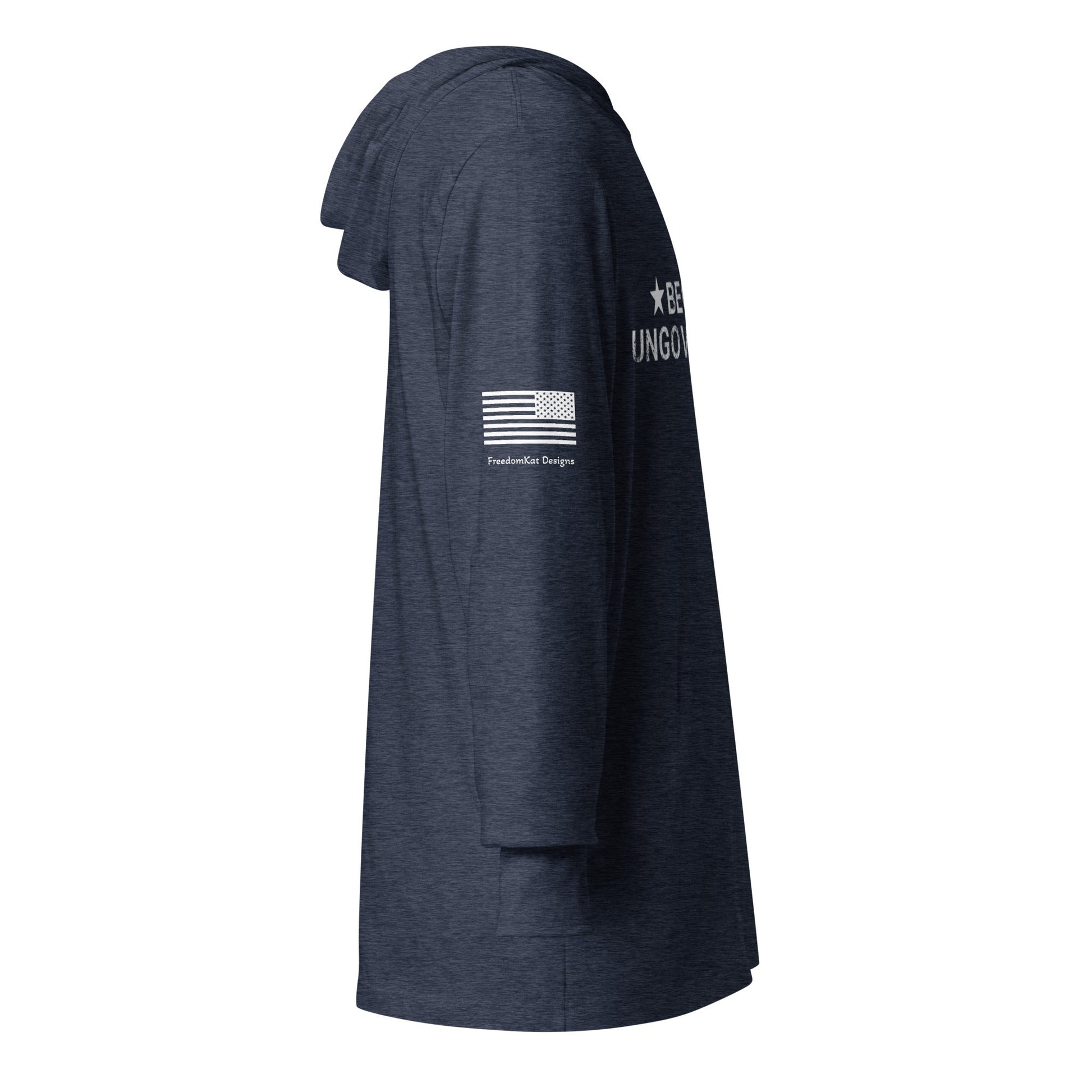 FreedomKat Designs, LLC Become Ungovernable Hooded long-sleeve tee