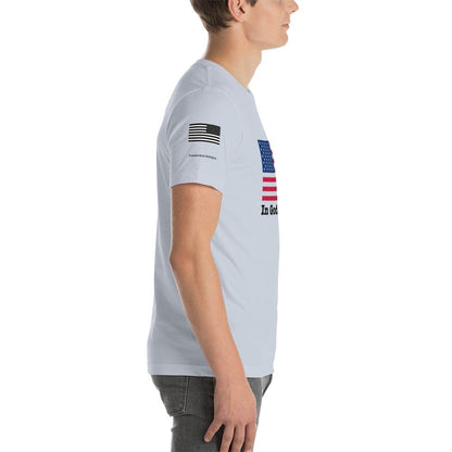 FreedomKat Designs, LLC In God We Trust American Flag T-Shirt
