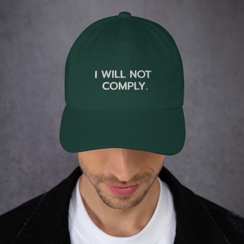 FreedomKat Designs, LLC Spruce I Will Not Comply Hat