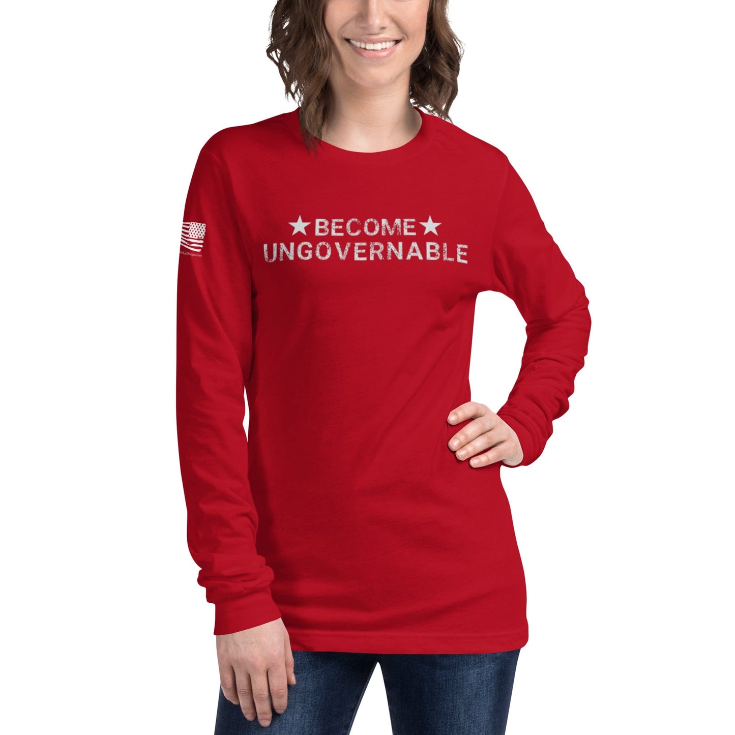 FreedomKat Designs Long Sleeved Shirt Become Ungovernable Long Sleeve Shirt