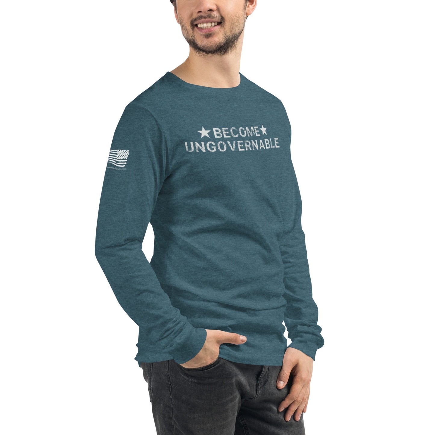 FreedomKat Designs Long Sleeved Shirt Become Ungovernable Long Sleeve Shirt