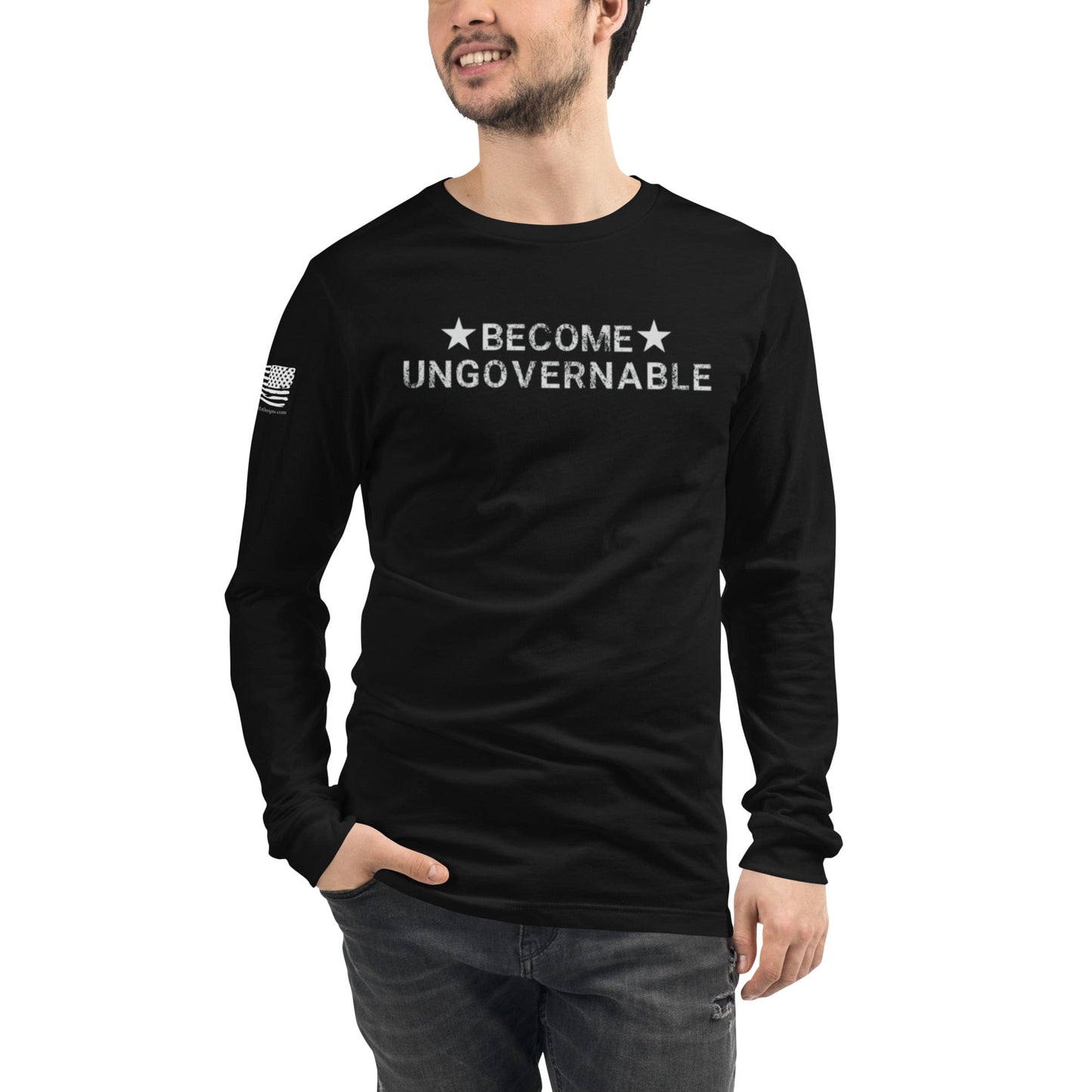 FreedomKat Designs Long Sleeved Shirt Black / S Become Ungovernable Long Sleeve Shirt