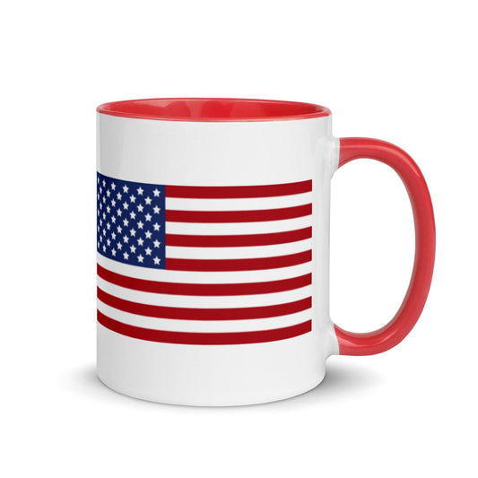 FreedomKat Designs Mug American Flag Mug