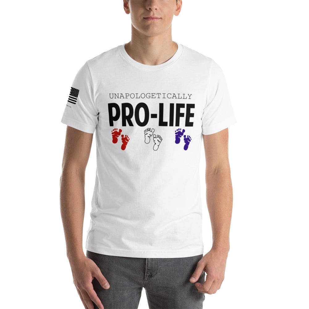 FreedomKat Designs S / White Unapologetically Pro Life