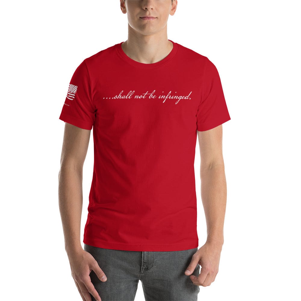 FreedomKat Designs T-Shirt Red / S Shall Not Be Infringed