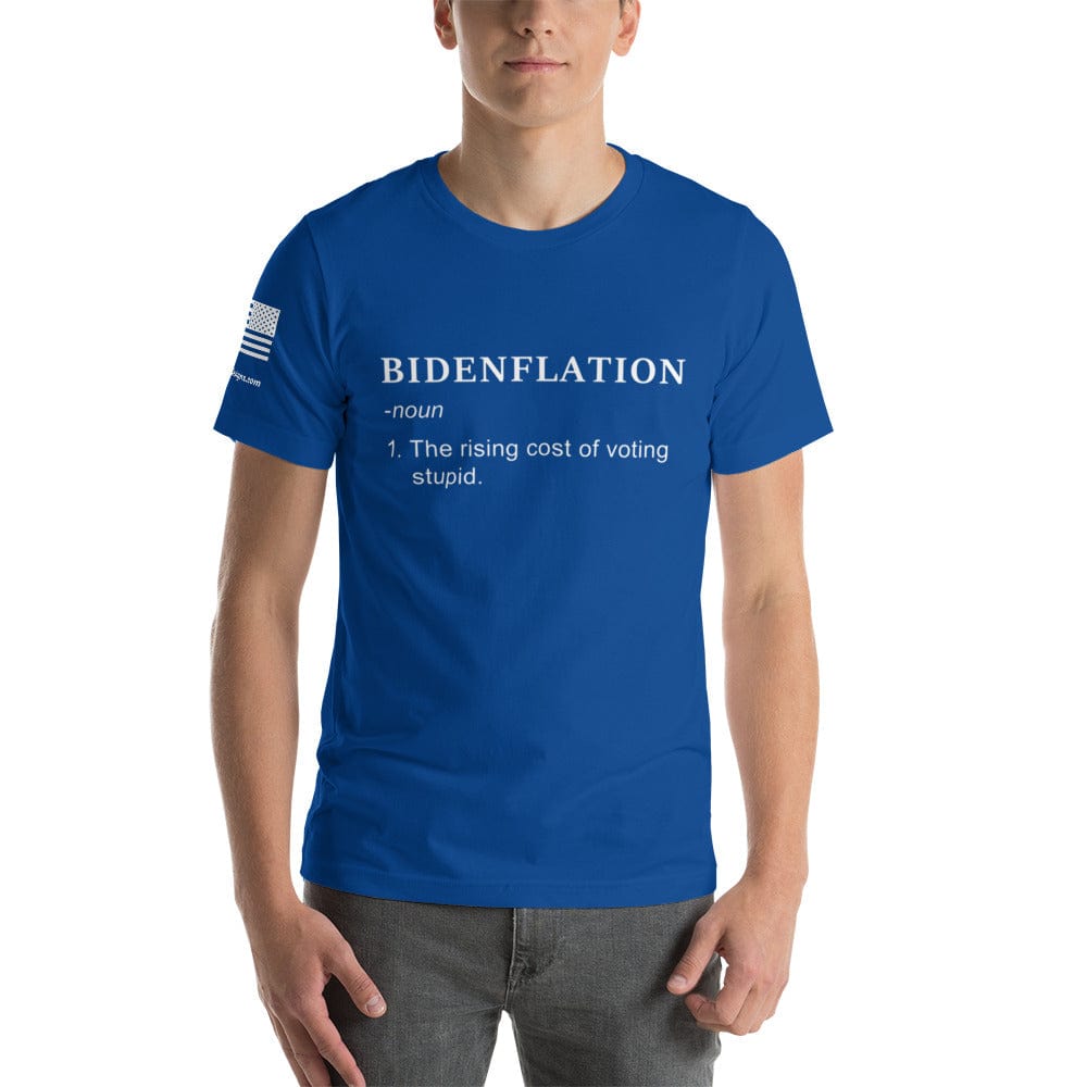FreedomKat Designs T-Shirt True Royal / S Bidenflation T-Shirt
