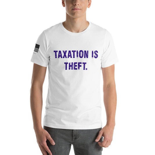 FreedomKat Designs White / S Taxation is Theft