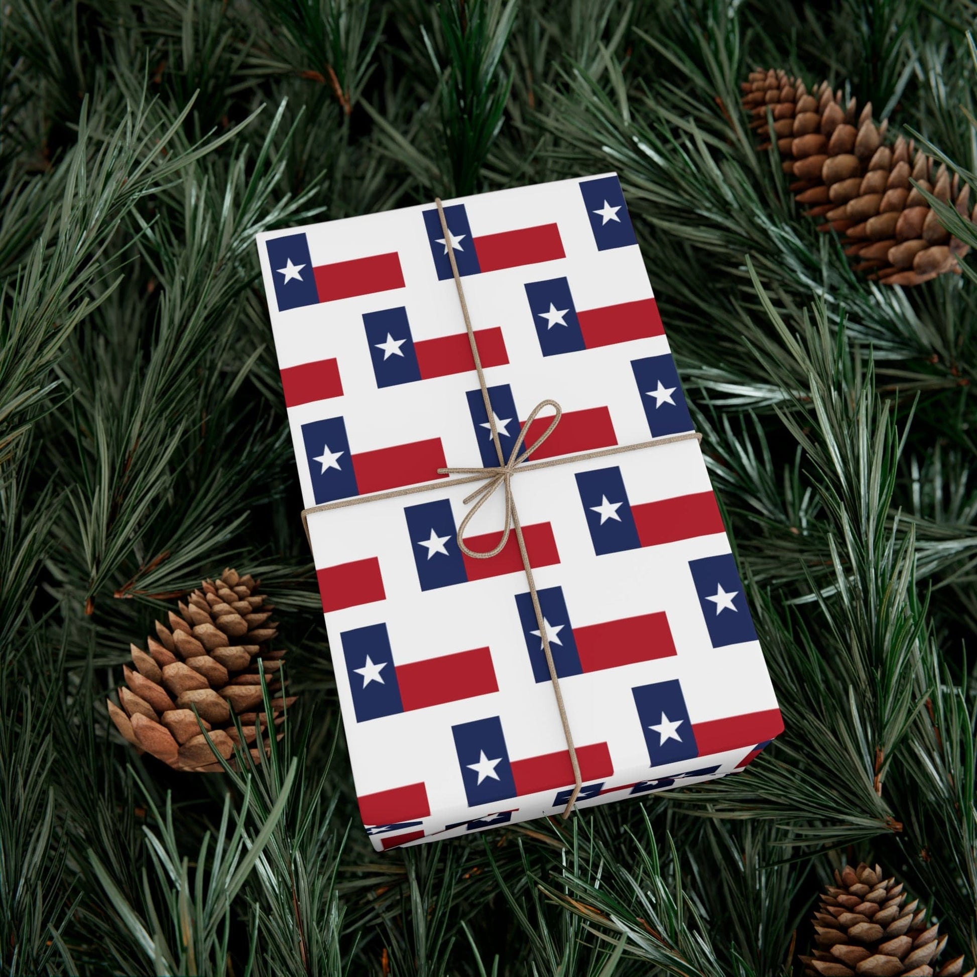 Printify Home Decor 30'' x 20'' / Matte Texas Flag Gift Wrap