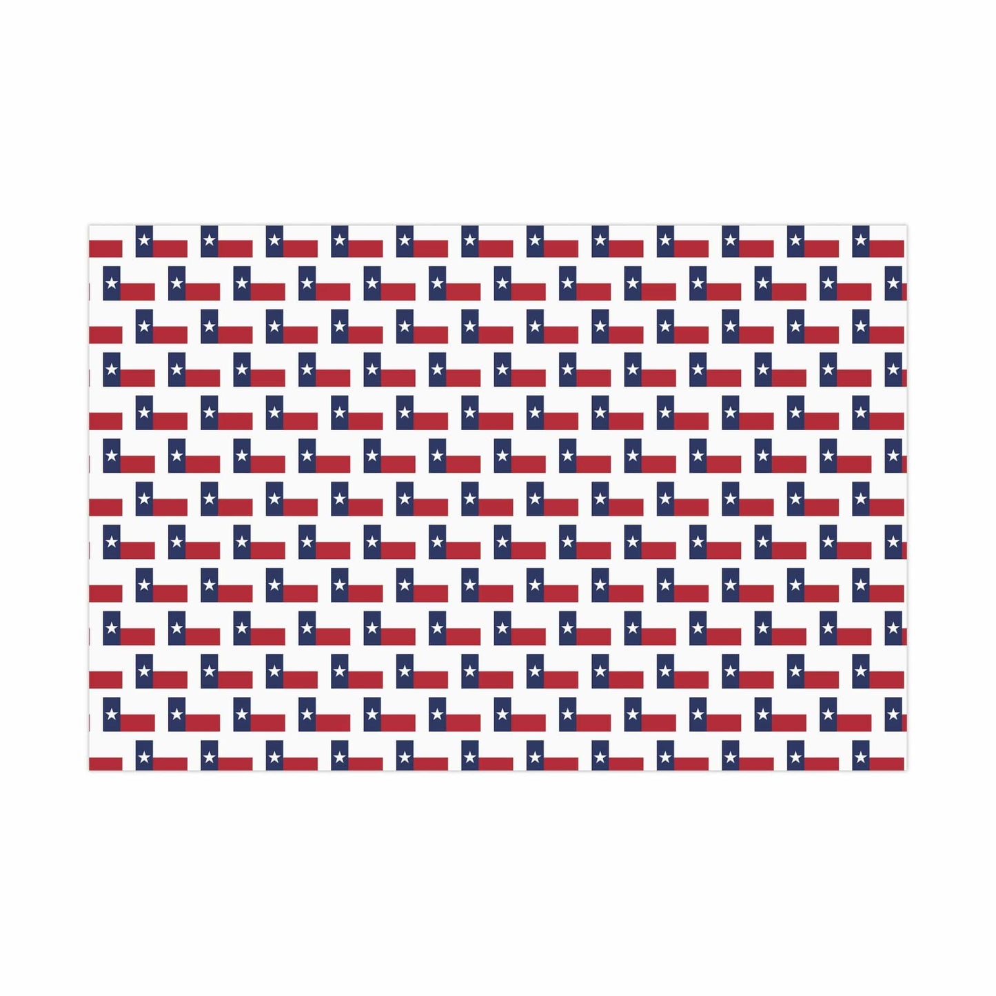 Printify Home Decor Texas Flag Gift Wrap