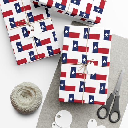 Printify Home Decor Texas Flag Gift Wrap