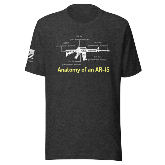 Not The Government's Business AR15 T-Shirt
