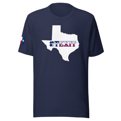 Texas Flag Texit Unisex t-shirt